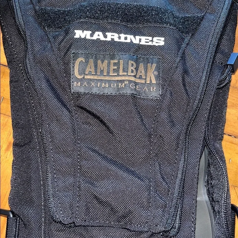Black Camelback Marines USMC Military Training Water Backpack LOBO 6L